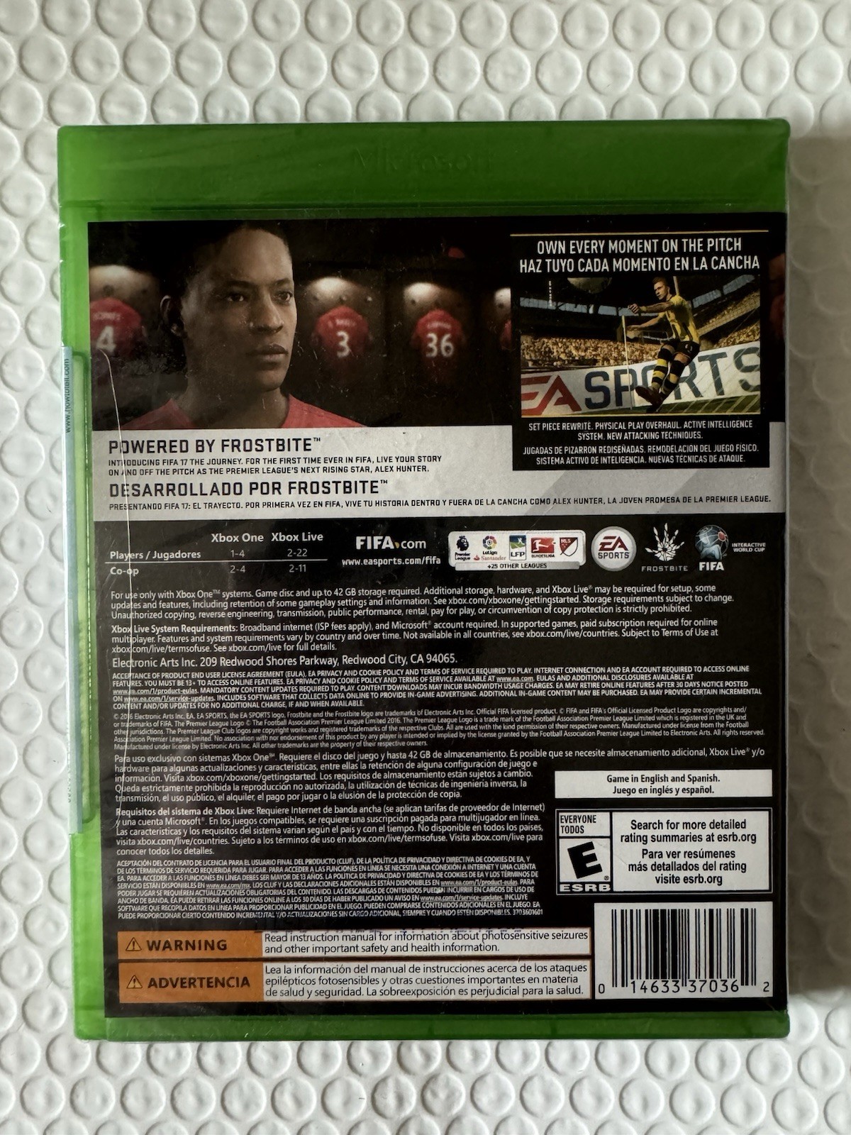 EA Sports FIFA 17 Xbox One Soccer Game Brand NEW And Factory Sealed .