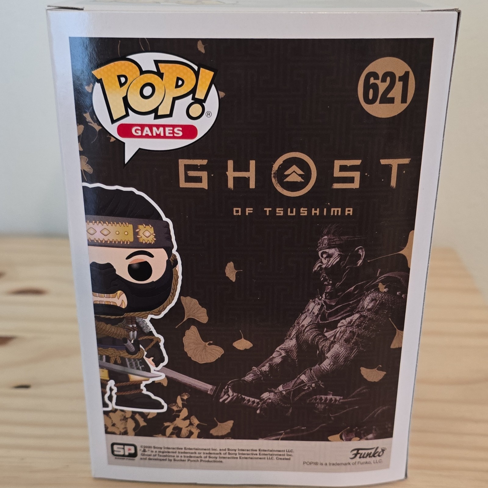 Funko Pop! Games Ghost of Tsushima Jin Sakai Vinyl Figure #621 (2022)