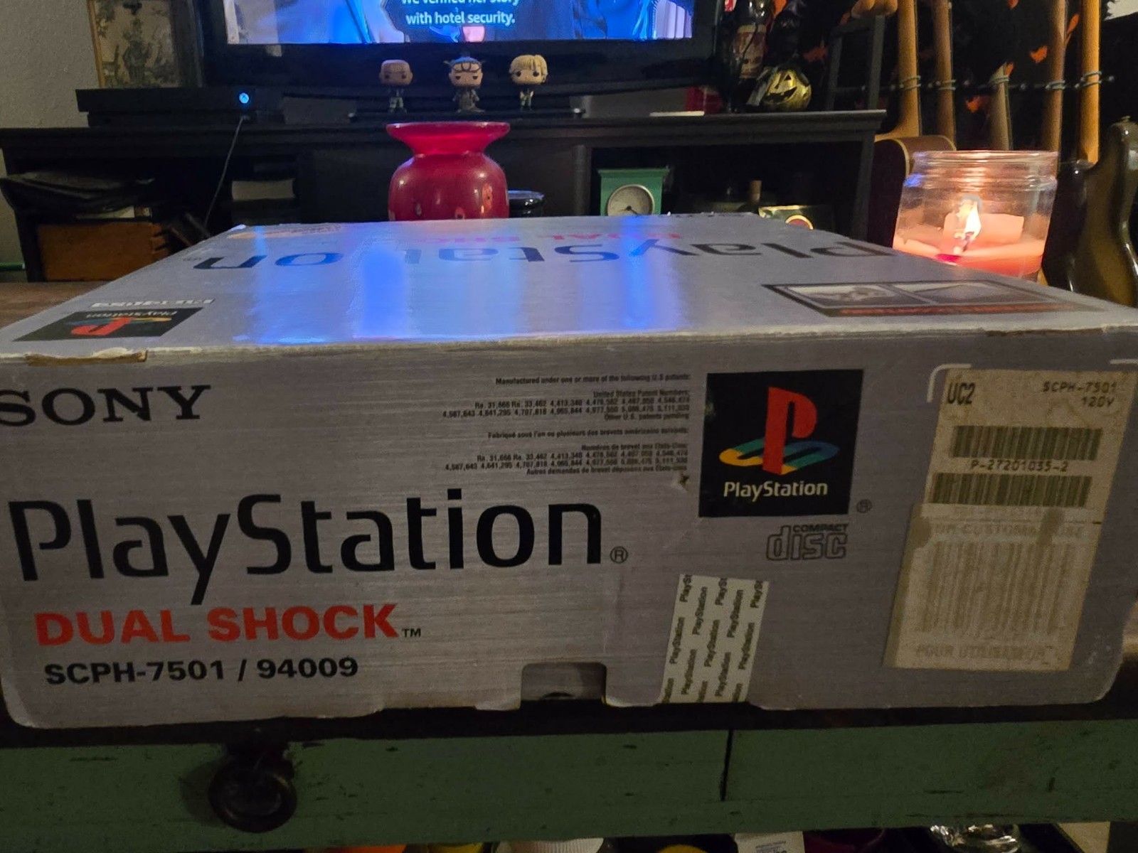AS IS: Sony PlayStation 1 (SCPH-7501 NTSC-U/C) – Unplayed Console in Box (Matchi