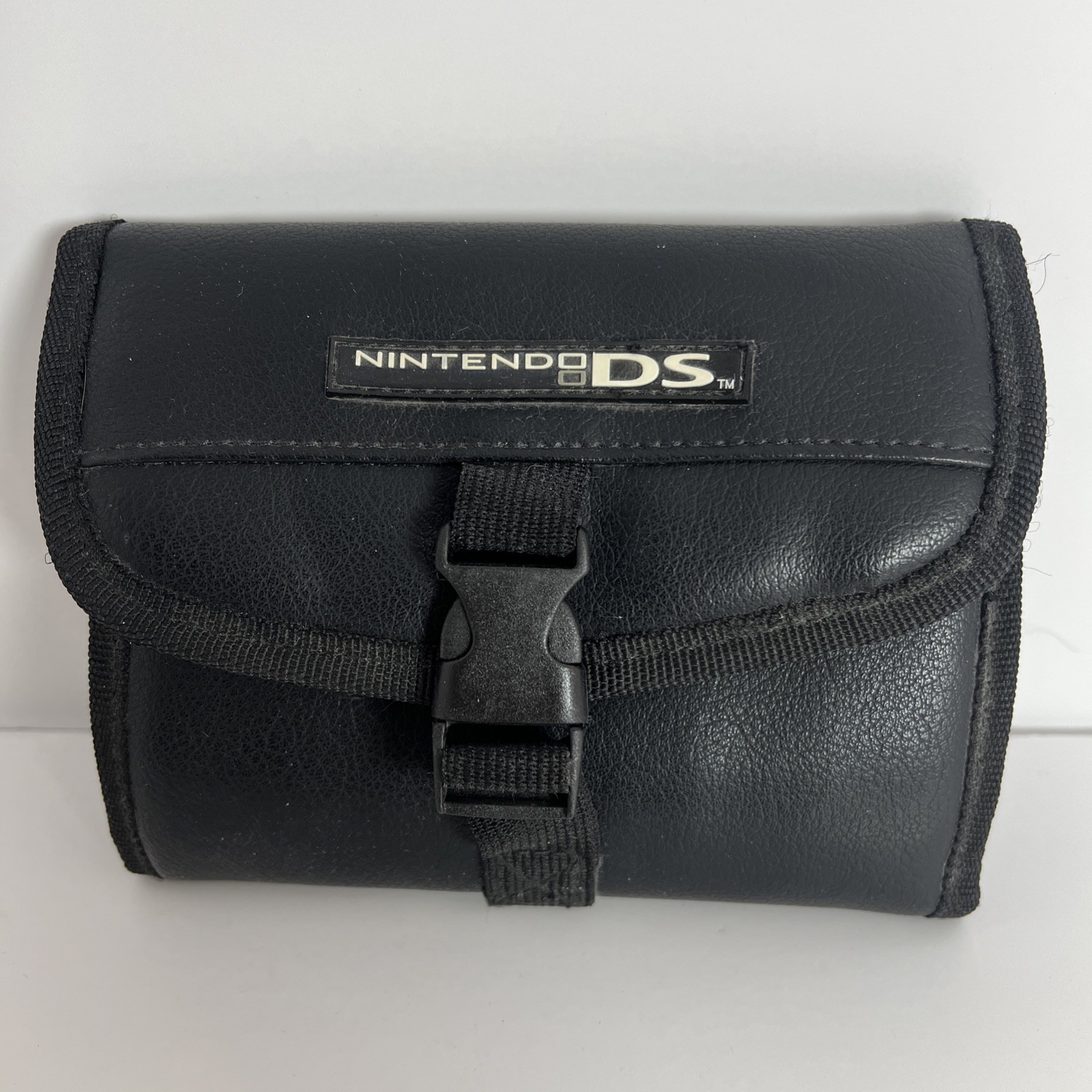 Nintendo DS Switch N Carry Black Synthetic Leather Carrying Case
