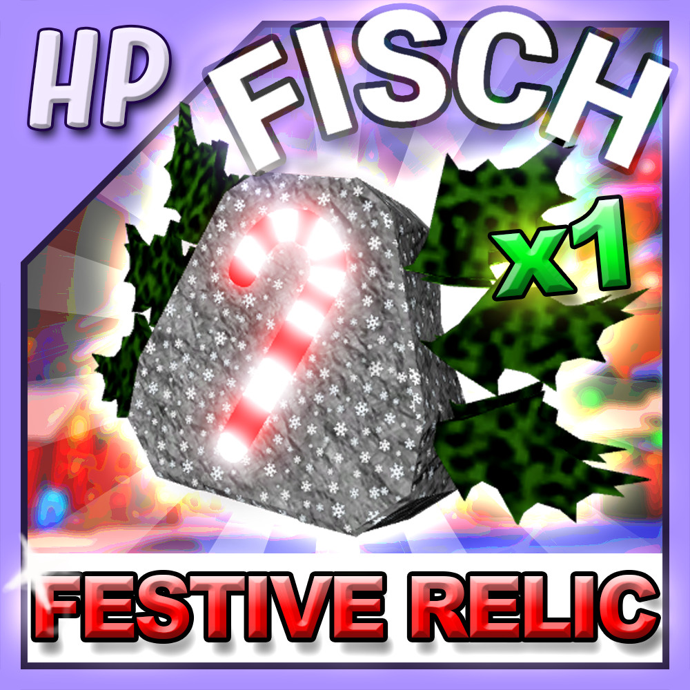 FISCH – FESTIVE ENCHANT RELIC x1 – x100 ❄ [⚡FASTEST DELIVERY⚡] fish/cs/coins/rod