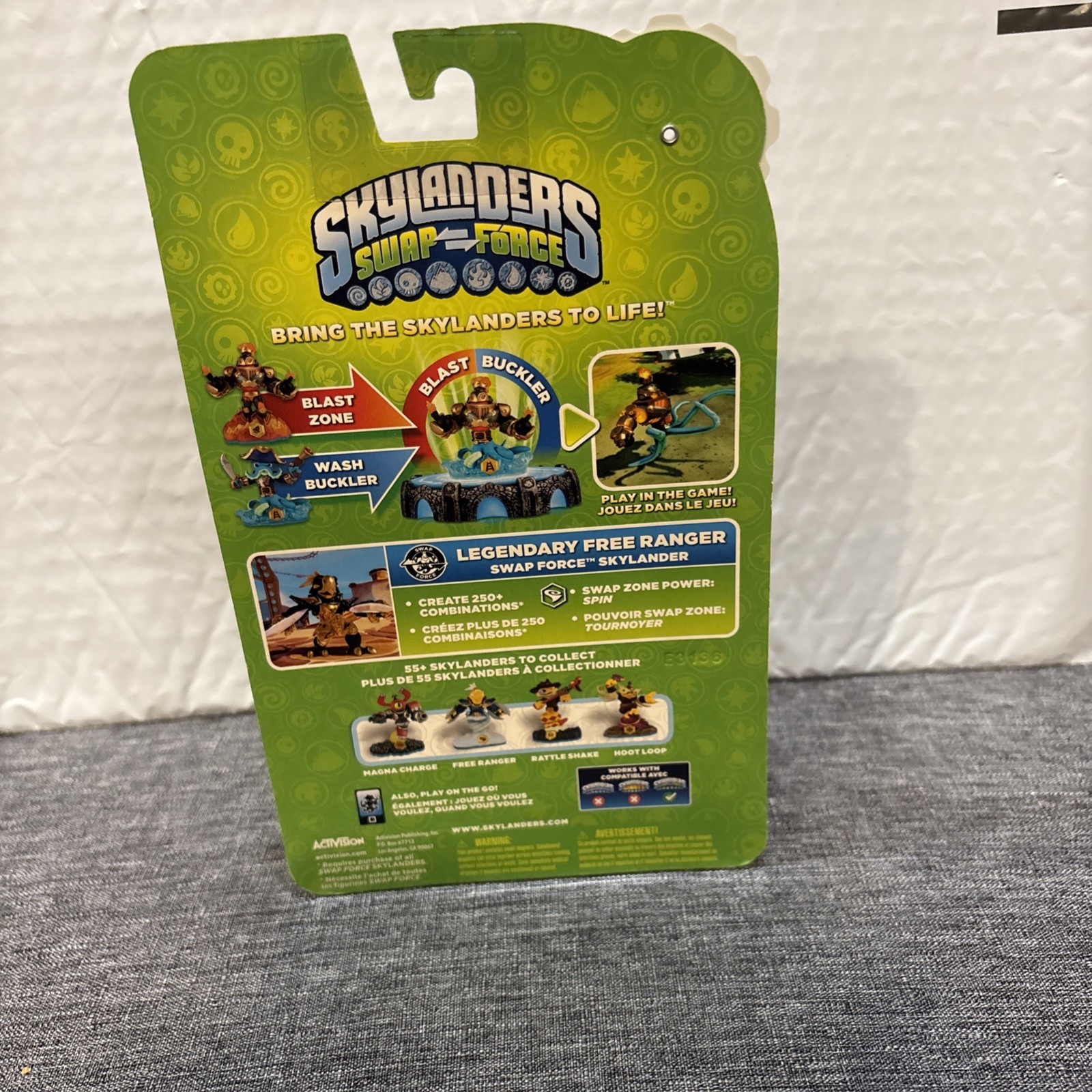 Skylanders Swap Force Legendary Free Ranger Spin Character Figure Toys R Us