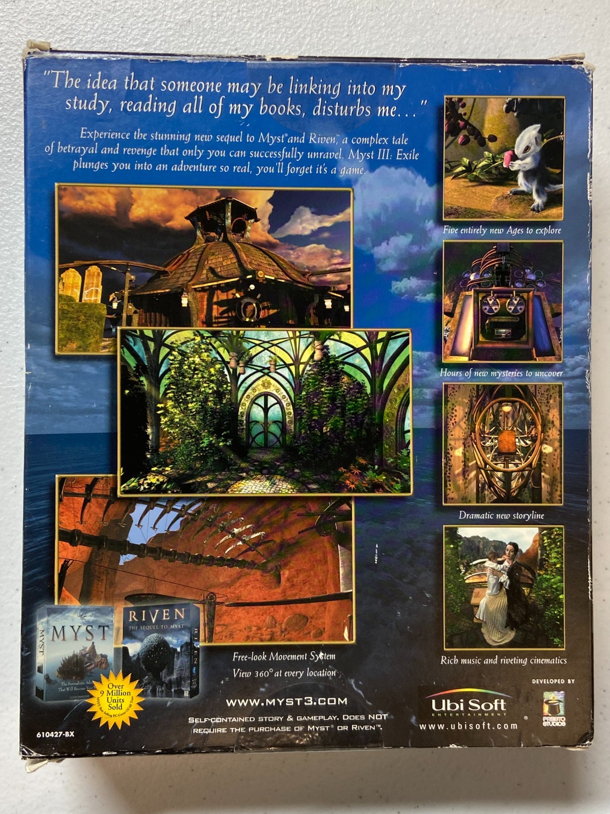 Myst III: Exile (Windows/Mac, 2001)