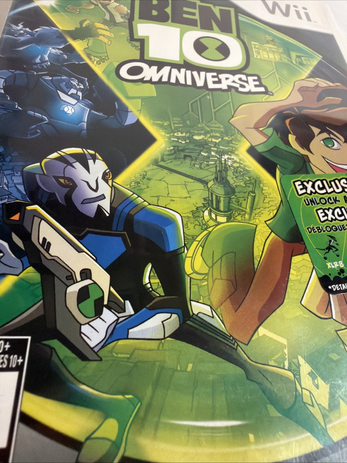 Wii Ben 10 Omniverse Game case and disc no Manual. Working Tested