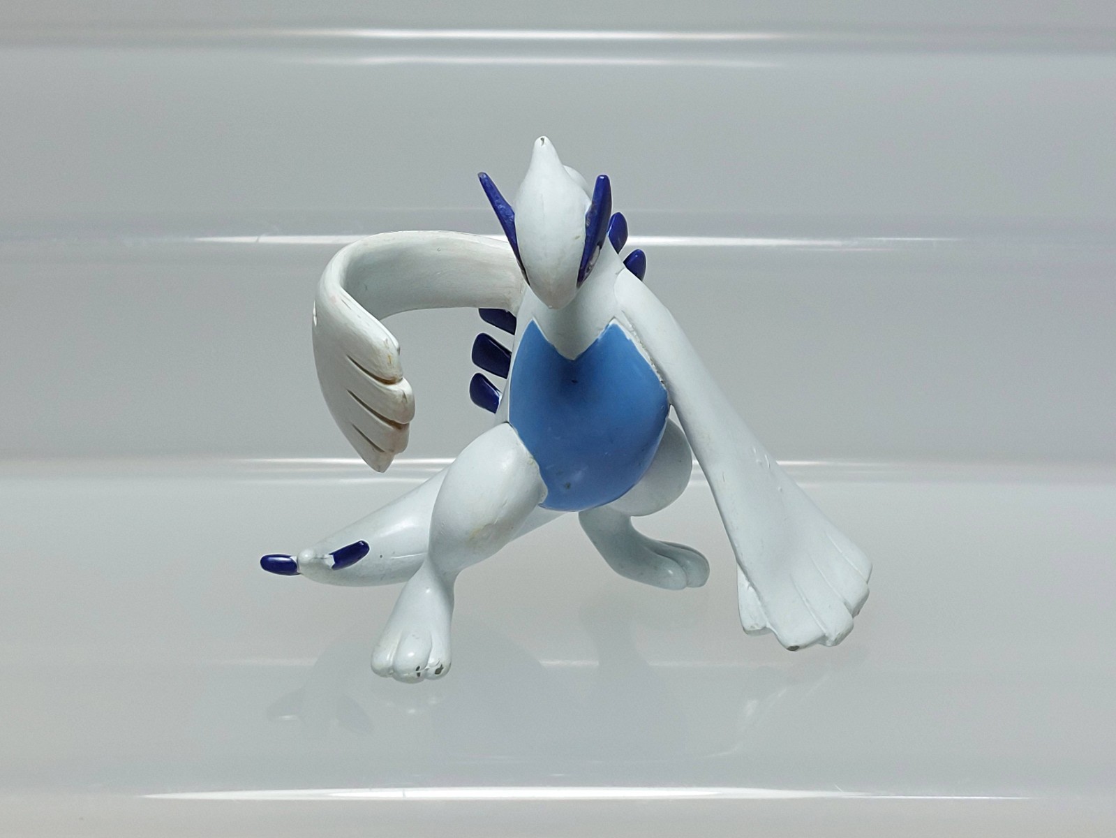 Lugia Battle Scene Pokemon Monster Collection Figure Takara Tomy 2008 M04 2.1in