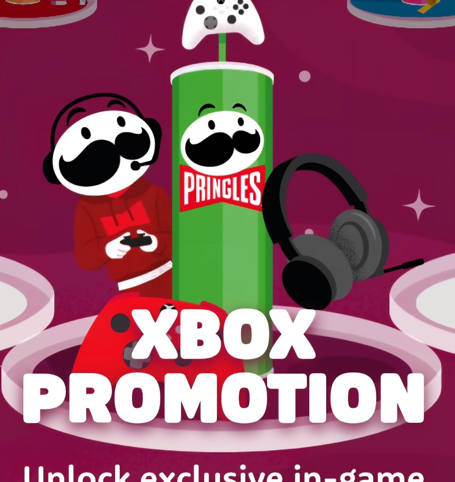 Pringles Xbox Promotion Prepaid Gaming Card Unlock Exclusive In-Game Content