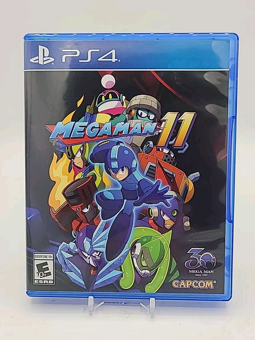Mega Man 11 (PlayStation 4, 2018) Preowned PS4 Tested & Working