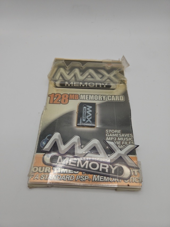 Max Memory PSP 128MB Memory Card Playstation Portable Pro Duo