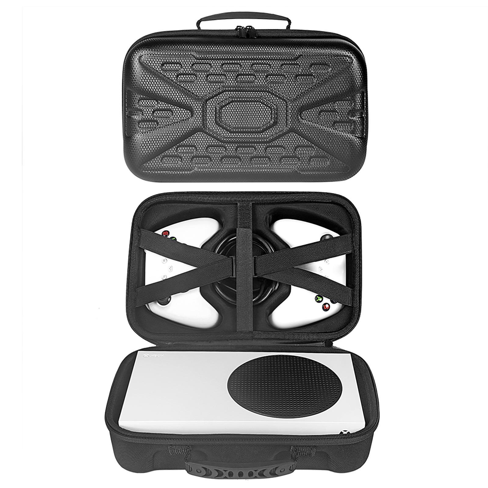 Black Storage Bag Travel Carrying Case For Xbox Series S Game Console&Controller