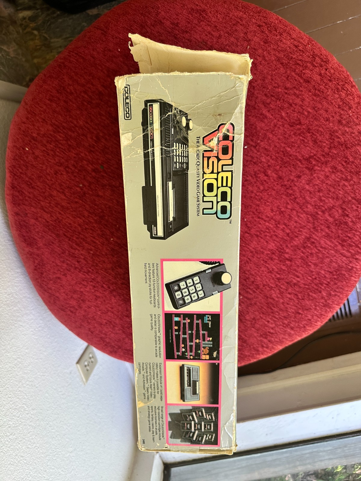 Coleco Vision Gaming Console – 90% CIB – Original Foam – Works, Retro Video Game