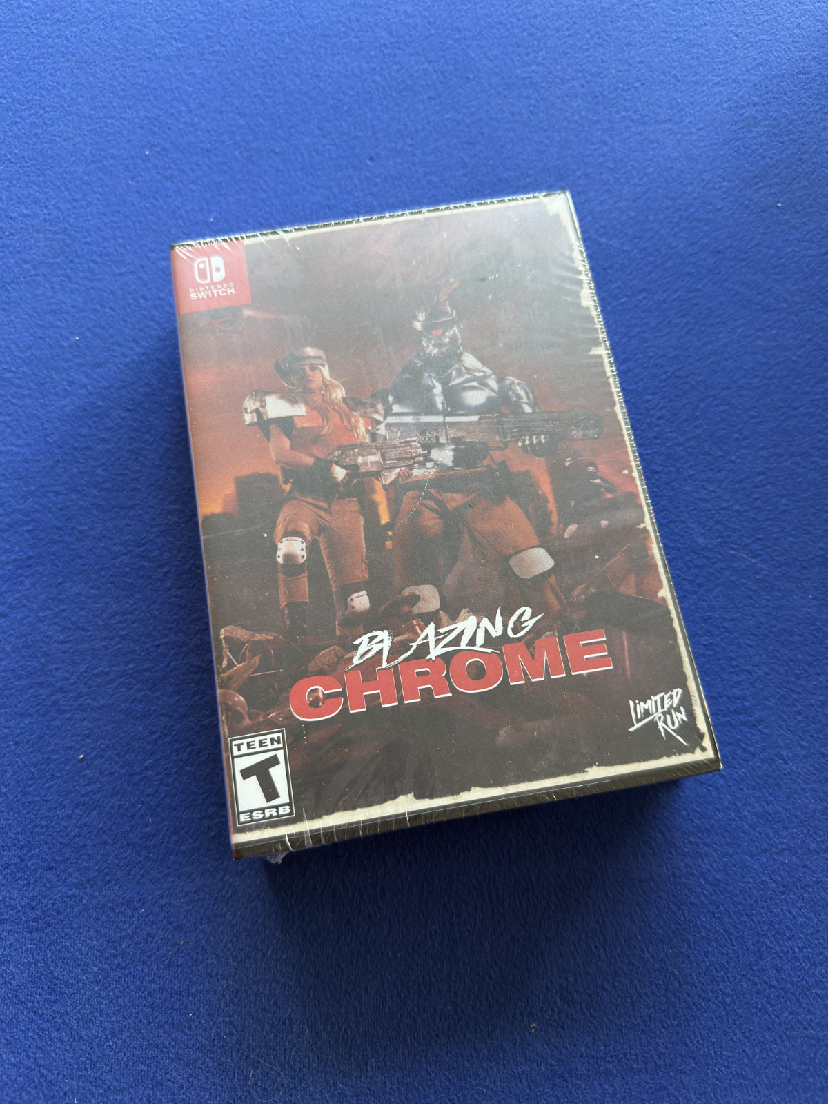 Blazing Chrome VHS Collector’s Edition Nintendo Switch 2019 NEW Sealed #048 MINT