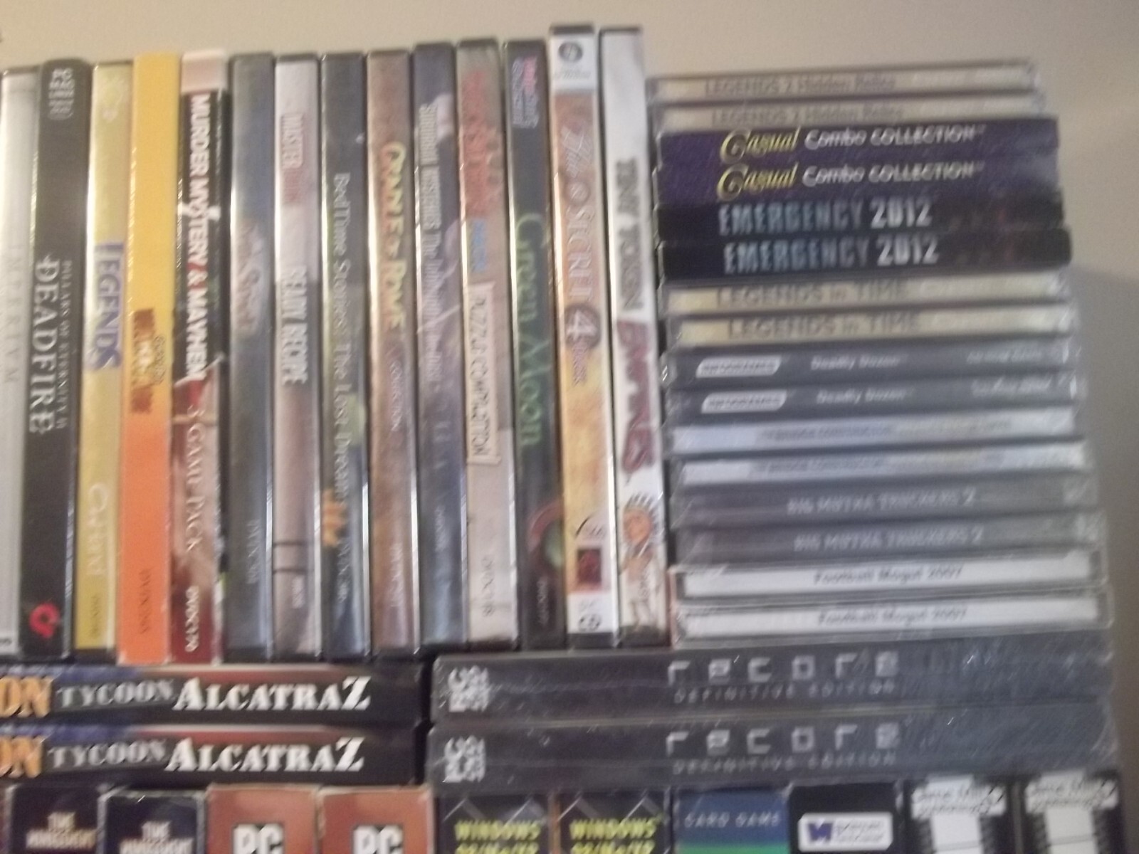 New PC Games DVD/CD-ROM Many Titles to choose from Buy 3 Get 1 Free See Photos