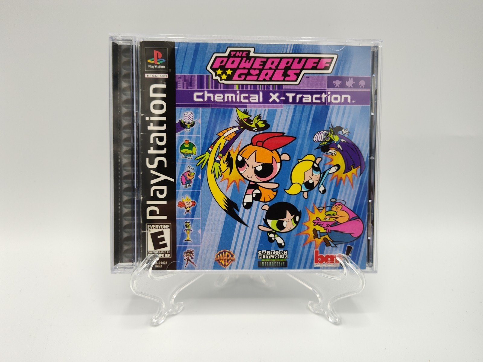 The Powerpuff Girls: Chemical X-Traction (PS1, 2001) CIB VGC Black Label Tested!