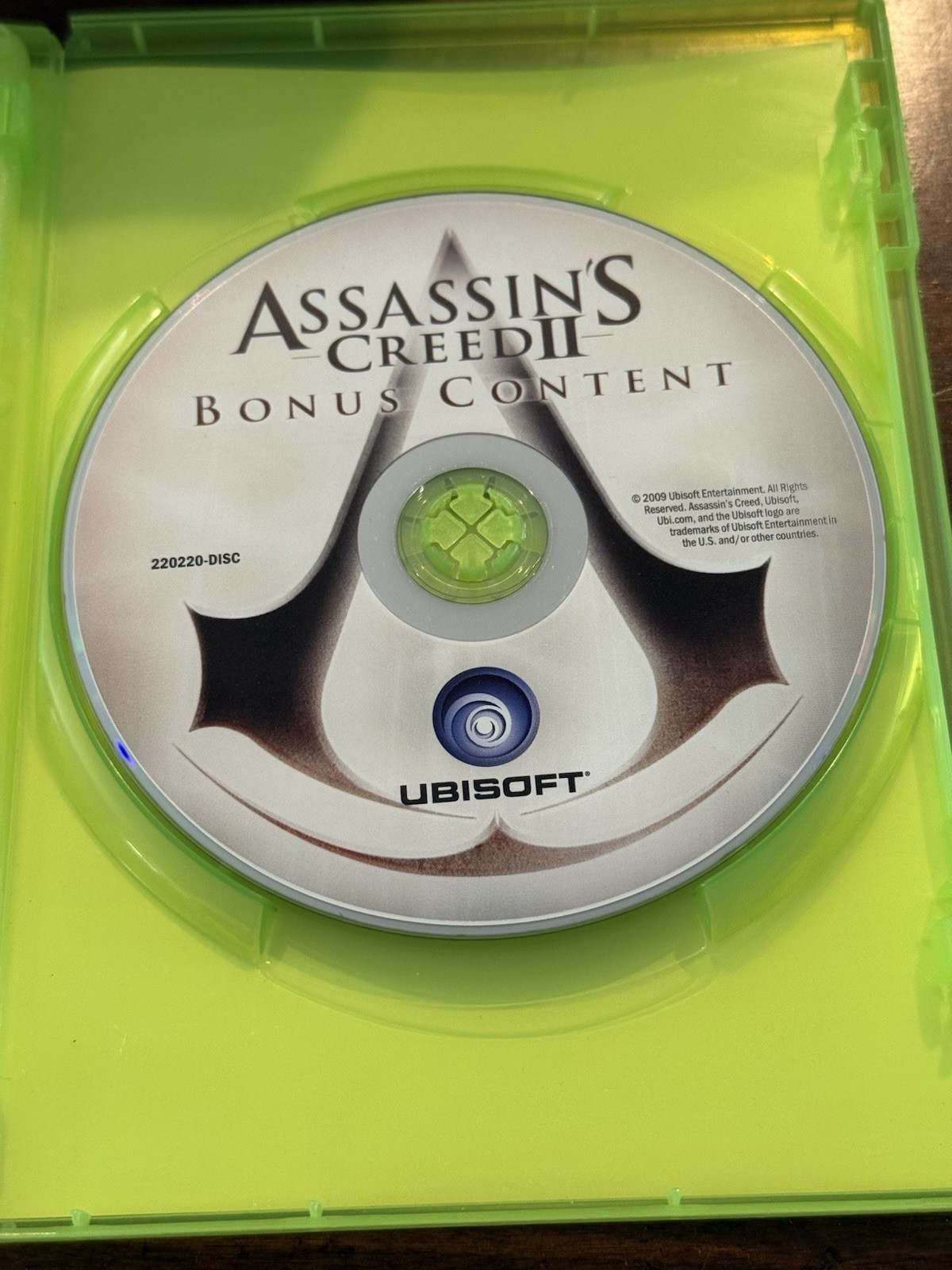 Assassins Creed II Collectors Edition Includes Tin, Statue & Bonus Disc No Game.
