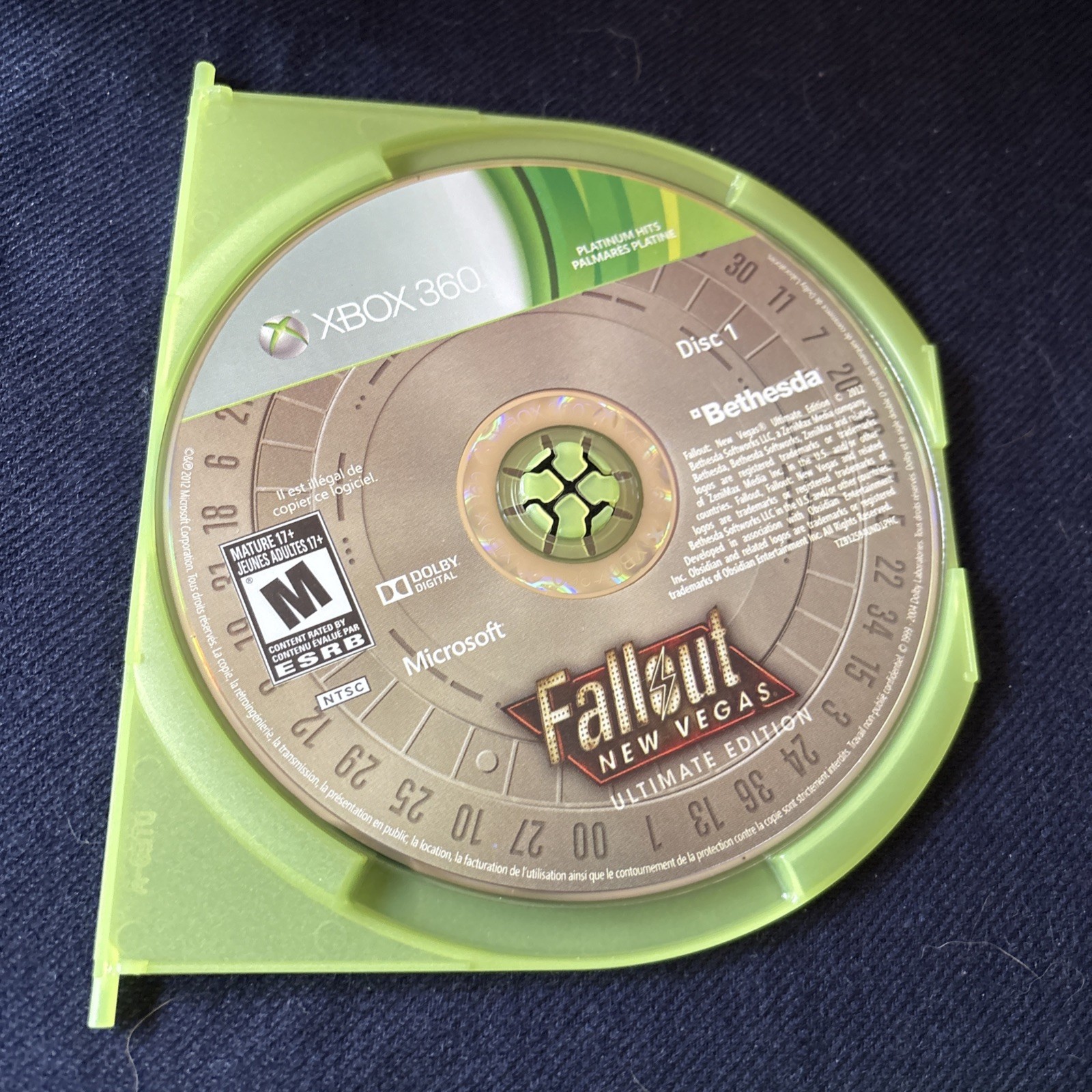 Fallout New Vegas Ultimate Edition Microsoft Xbox 360 With Manual *READ*