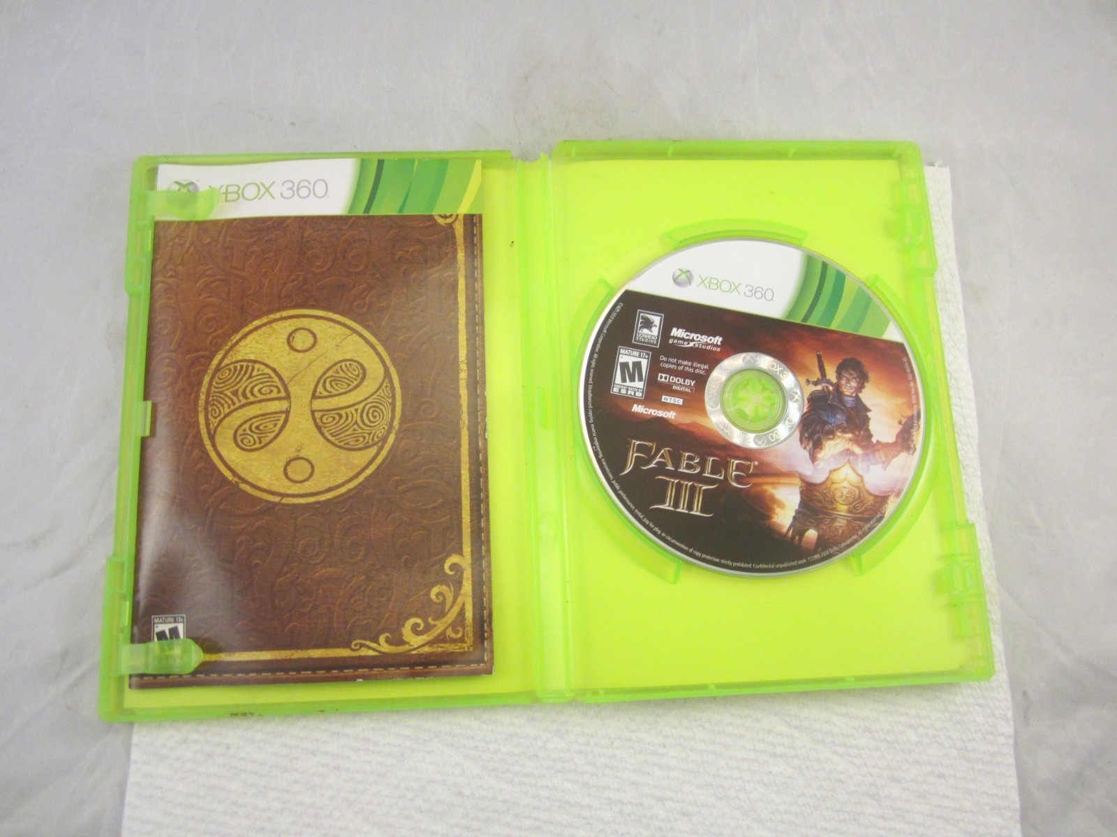 Fable III Microsoft Xbox 360 Fantasy Action Role Playing RPG CIB, resurfaced