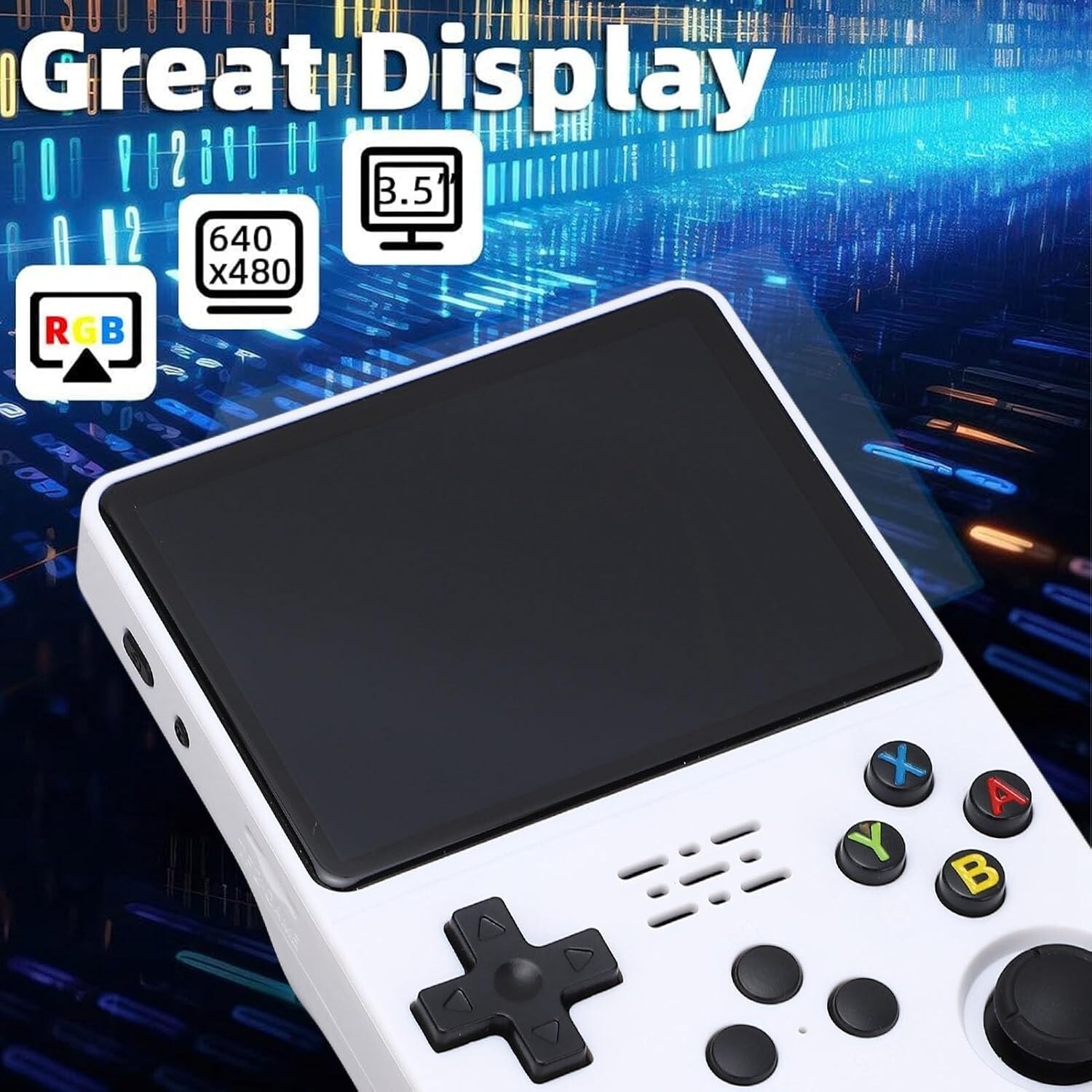 Gaming Console 64GB 15,000+ Games WiFi Linux System 3.5″ IPS