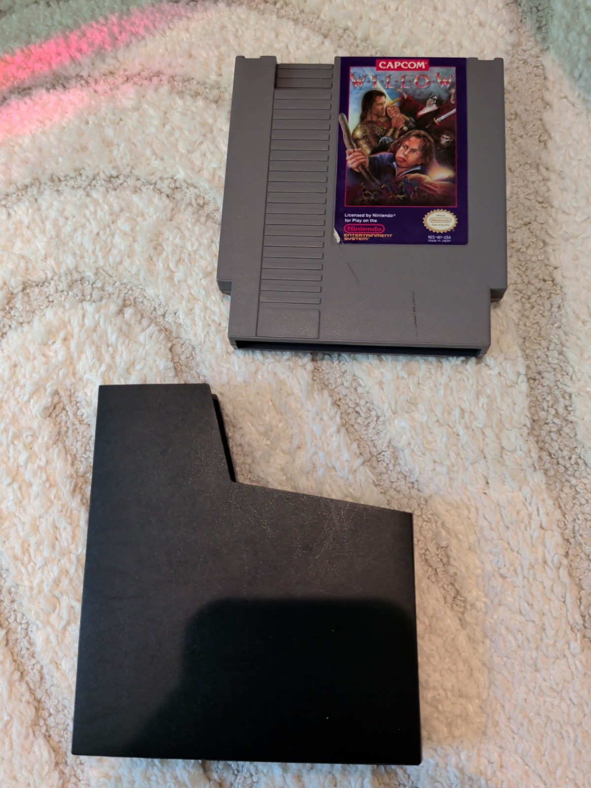 Willow (Nintendo Entertainment System, 1989) NES authentic cartridge with sleeve