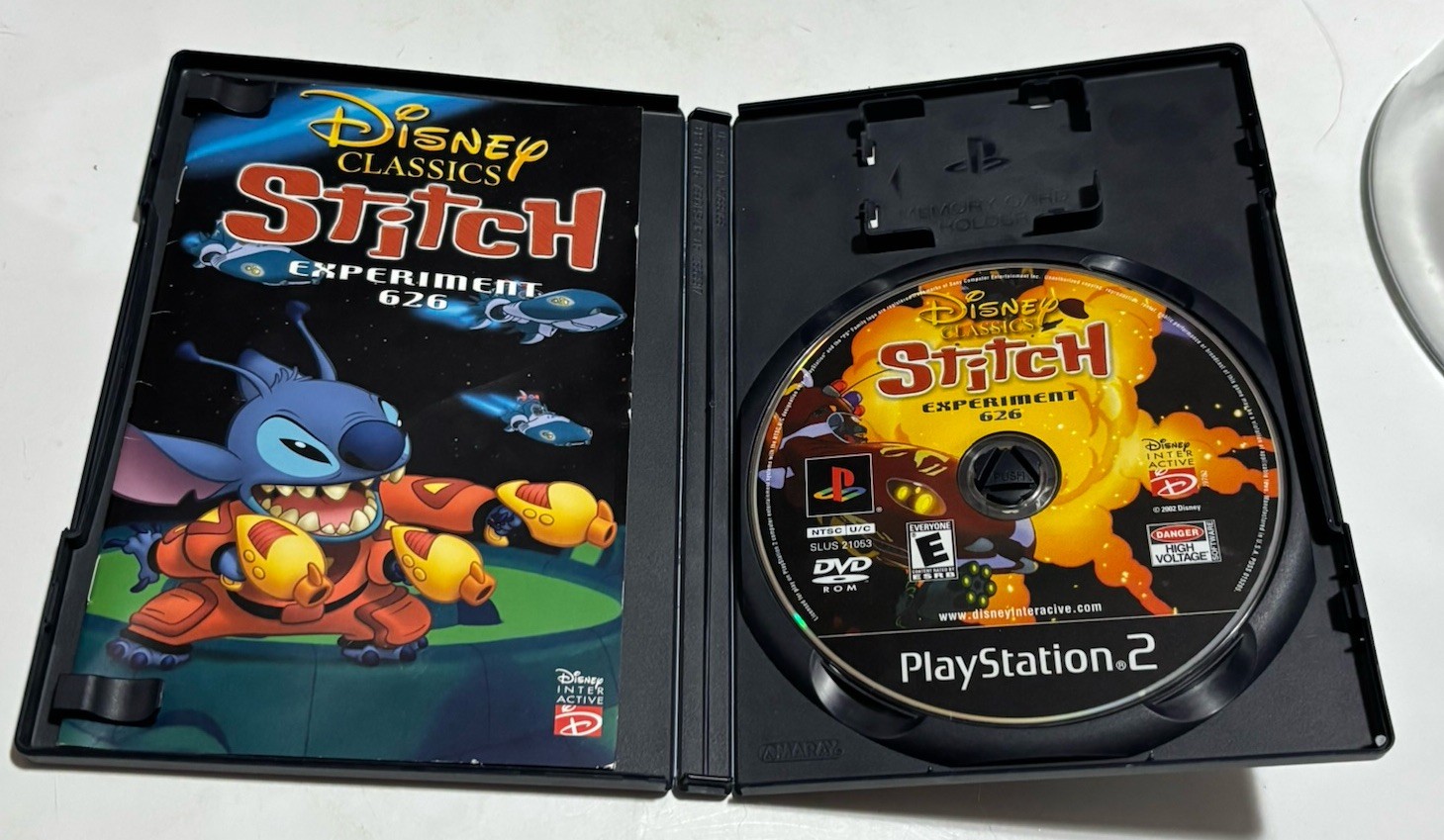 Disney Classics – Stitch: Experiment 626 (PlayStation 2, 2002) Complete CIB
