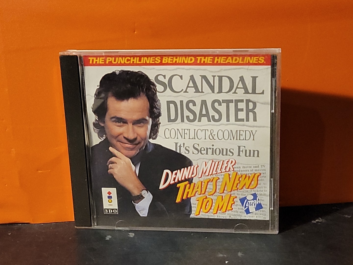 Dennis Miller That’s News To Me (Panasonic 3DO 1994) Complete CIB Tezted & Works