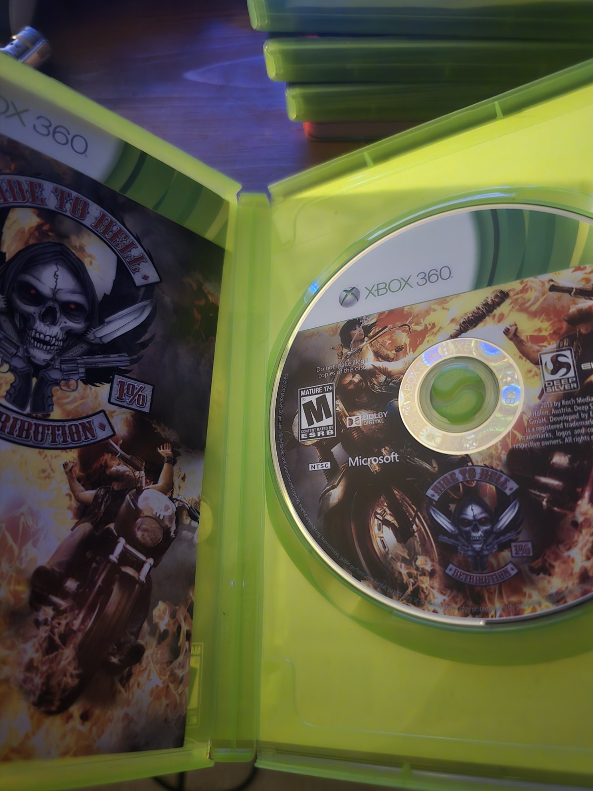 Ride to Hell: Retribution (Xbox 360) M Rated NTSC-U/C Deep Silver