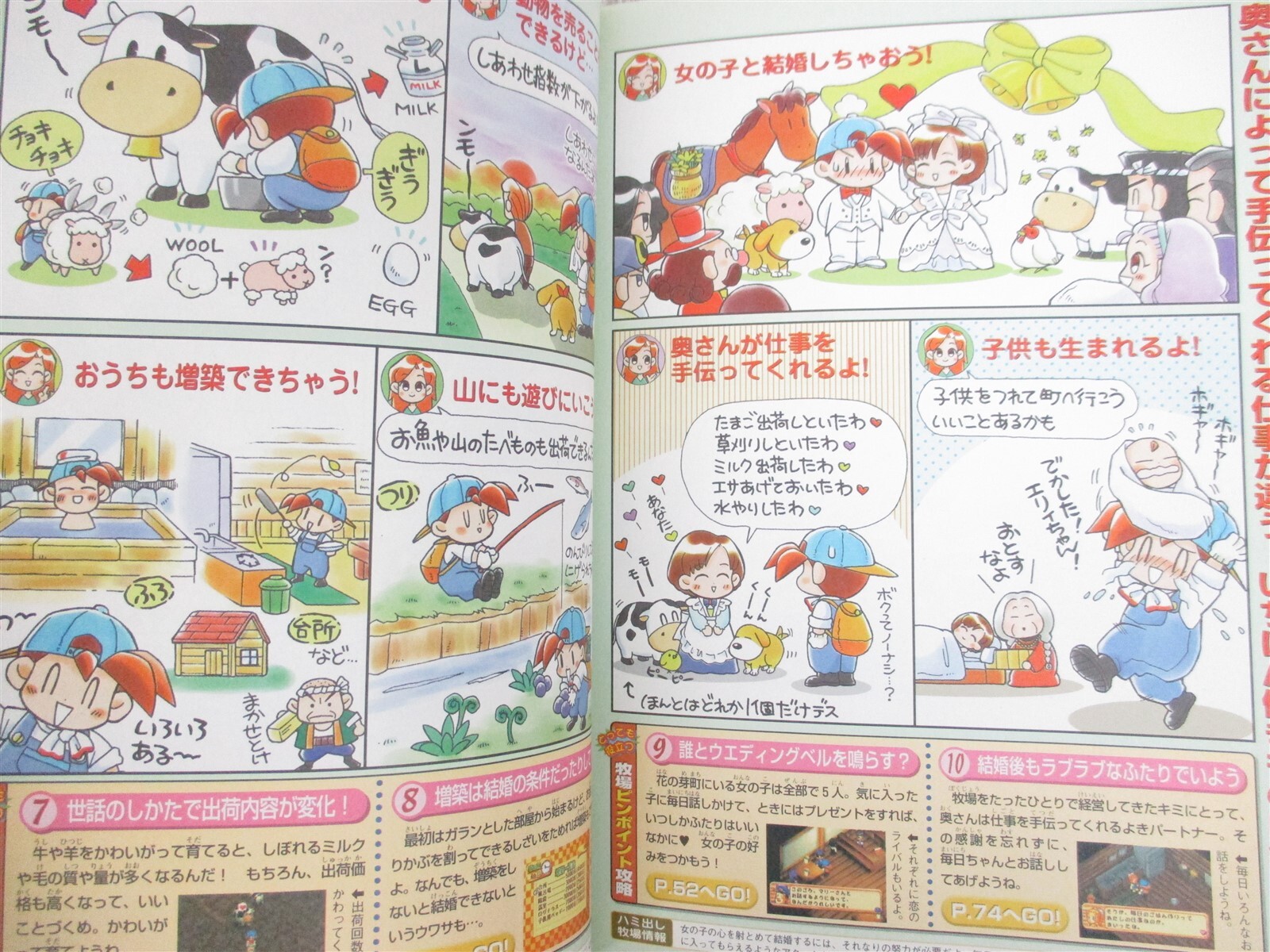 BOKUJOU MONOGATARI 2 Harvest Moon Guide Nintendo 64 Book 1999 Japan MW