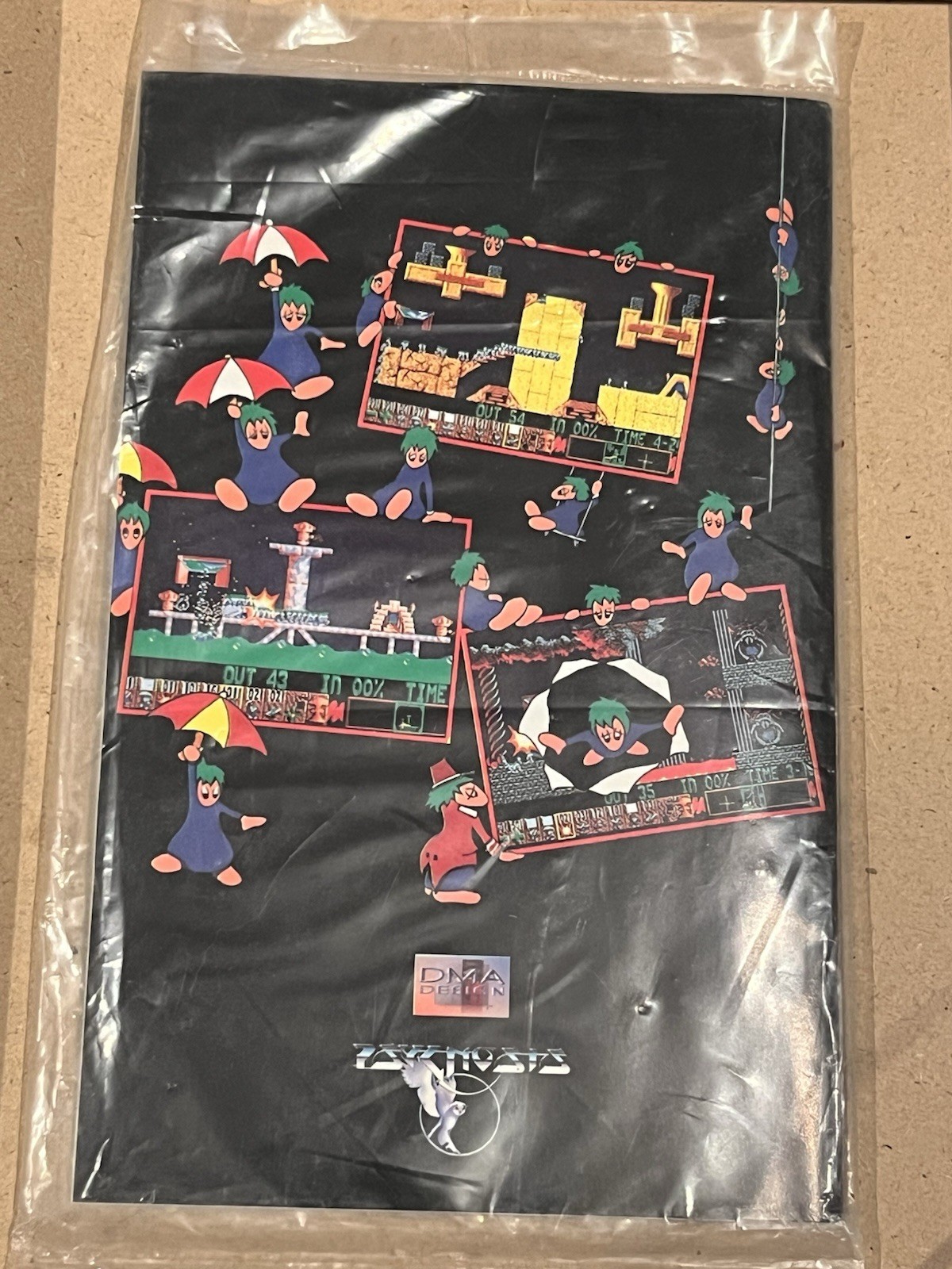 Lemmings PC Game (1991) Psygnosis – New Sealed Rare Vintage Find