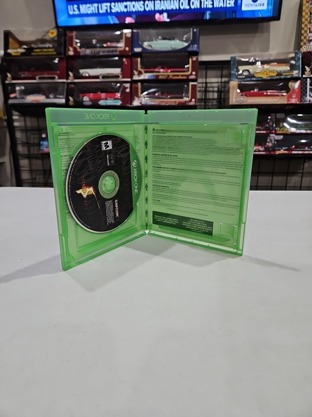 Resident Evil 5 Xbox One VERY RARE Tested Working 🇺🇸 FREE SHIPPING INCLUDED