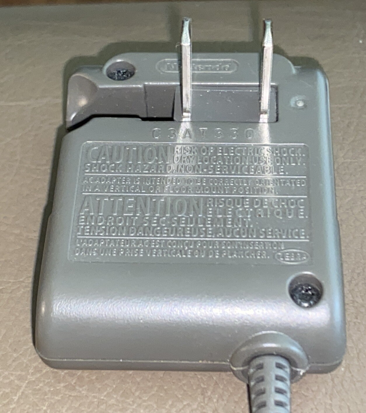 OEM Official Nintendo USG-002(USA) DS Lite AC Adapter Charger FREE SHIPPING