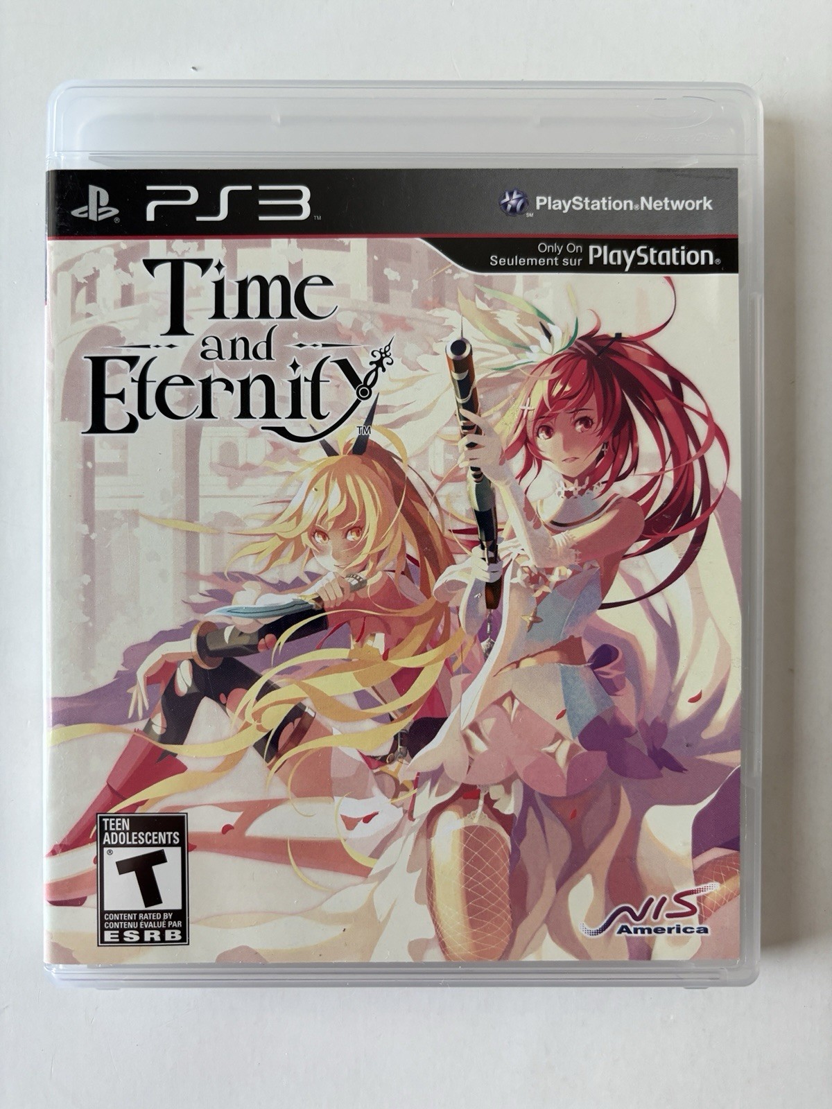 PS3 * TIME AND ETERNITY * NO MANUAL * NIS AMERICA * CLEAN *