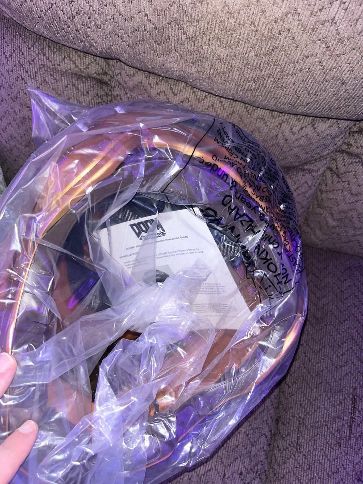 DOOM Eternal Phobos Helmet Collectors Edition