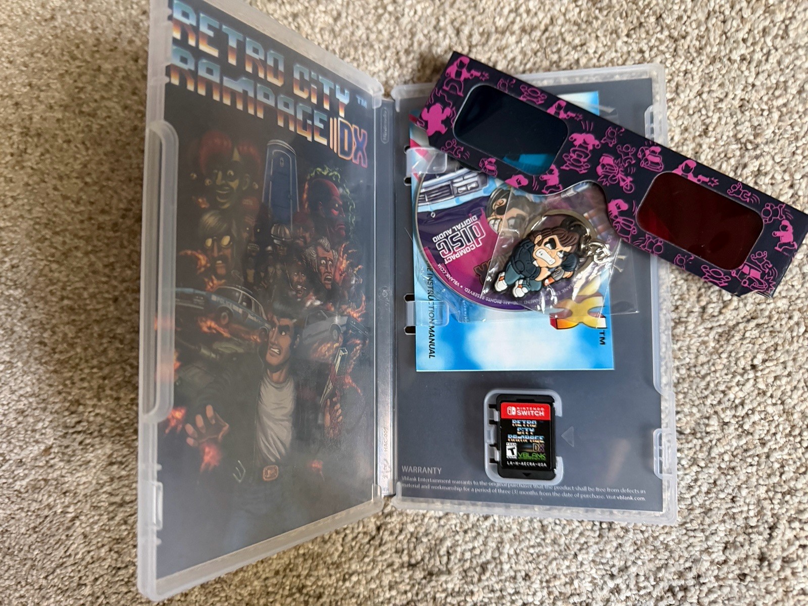 Retro City Rampage: DX Collector’s Edition (Nintendo Switch) 1st Edition.