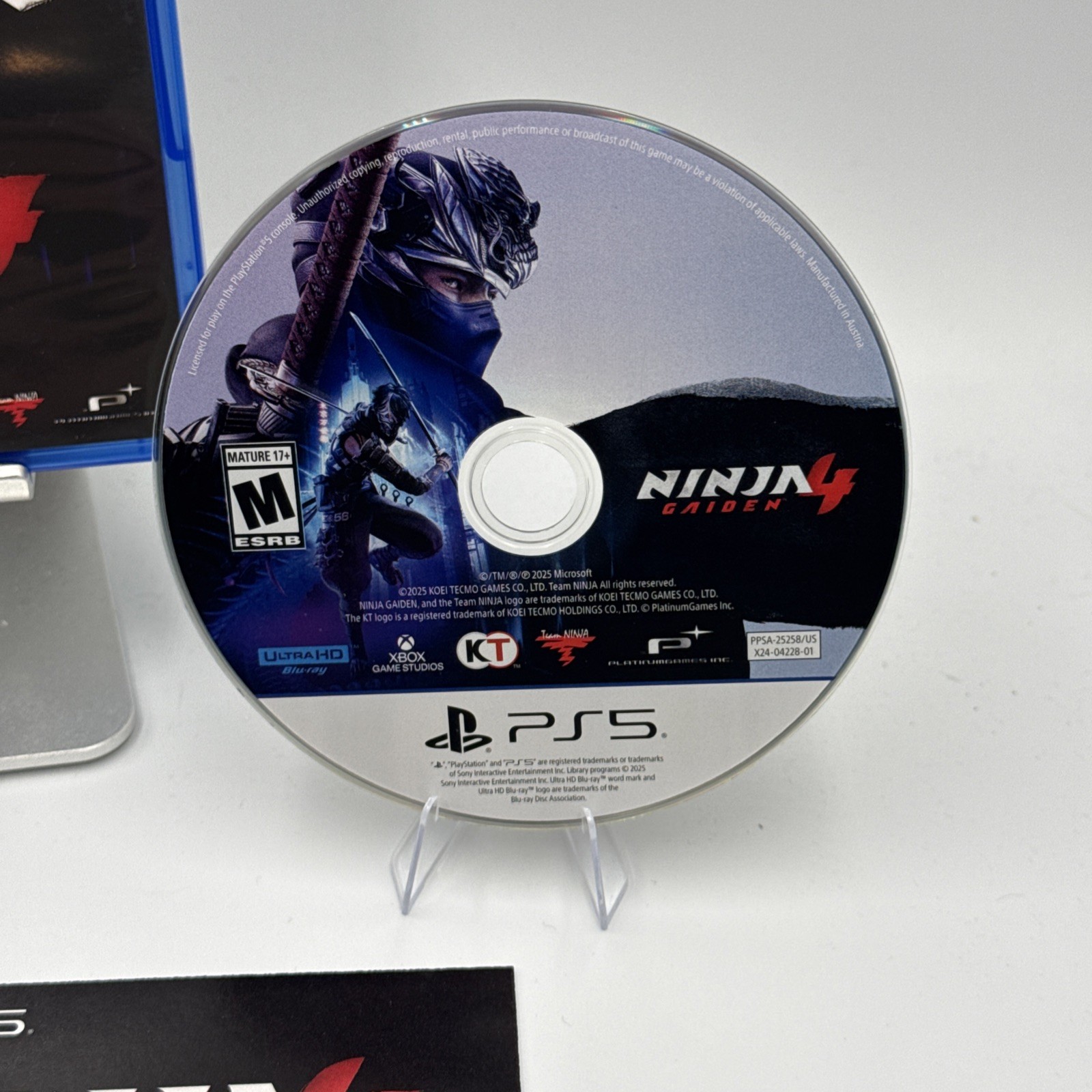 Ninja Gaiden 4 Deluxe Edition – Sony PlayStation 5 Tested & Working