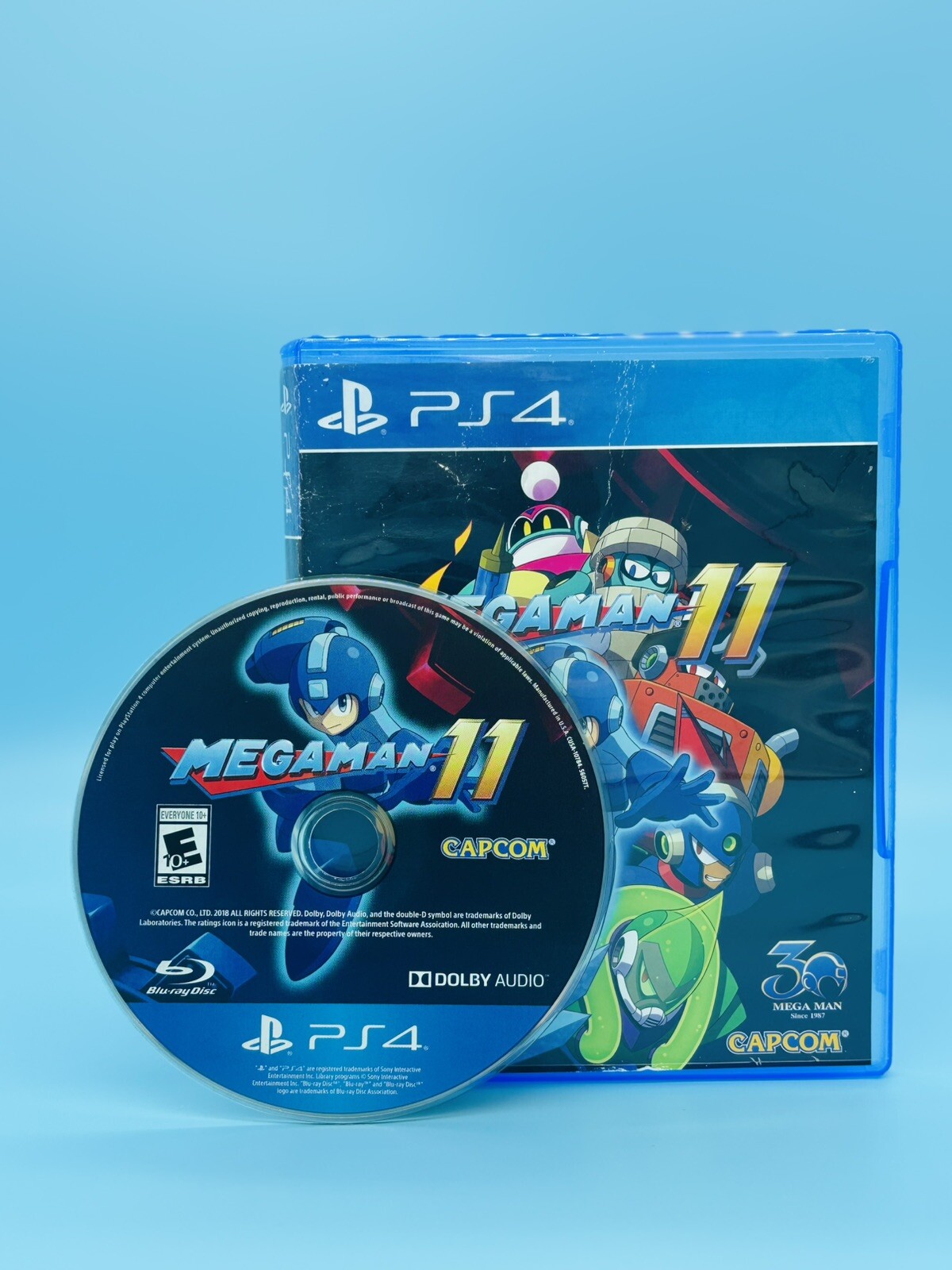 Mega Man 11 PlayStation 4 PS4 Complete In Box