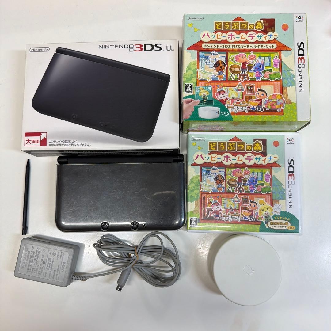 3DS/2DS/DS Nintendo 3Dsll Body Animal Crossing Happy Home Design Set Japan