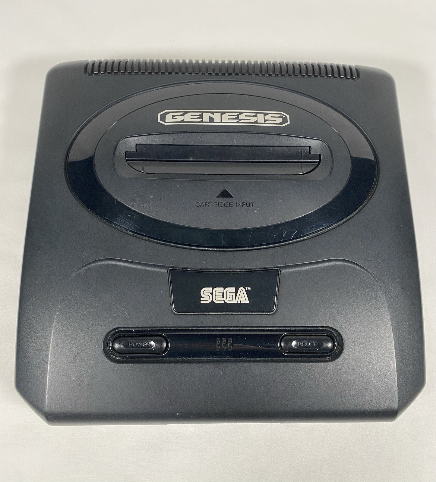 Sega Genesis Console MK-1631 Bundle Sonic NFR Barbie 2 Controllers Tested