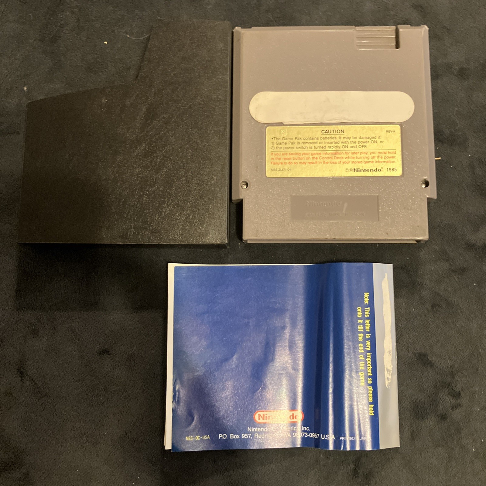 Star Tropics NES Nintendo Entertainment System w/ Sleeve & Manual – see notes