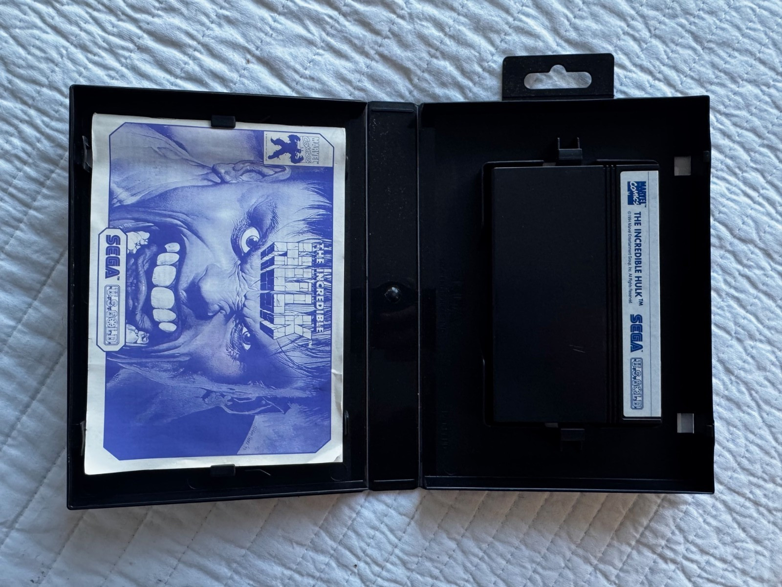 Master System Incredible Hulk Boxed & Complete PAL REGION FREE (Works in US)