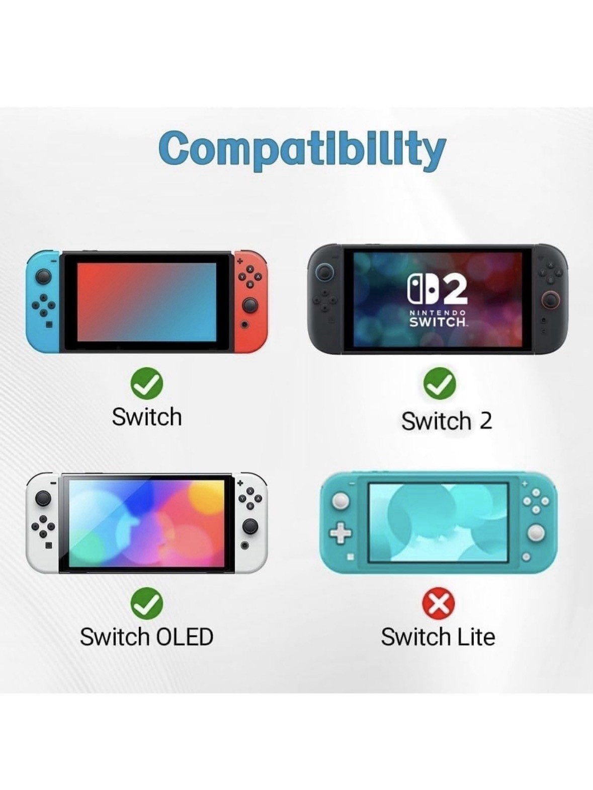 Nintendo Switch Type-C Hub NEW SEALED Portable Dock Adapter 4k Blue Red 3 Ports