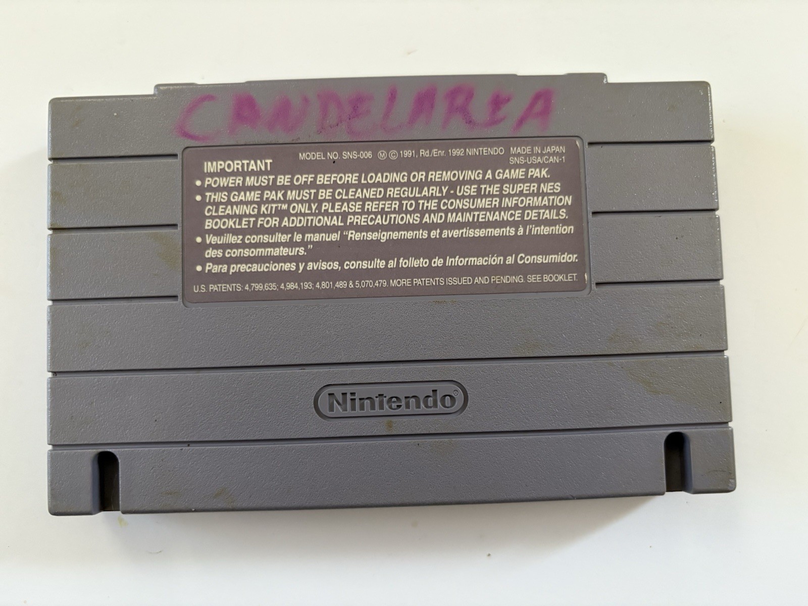 Super Metroid Super Nintendo SNES Authentic Tested Cartridge Only