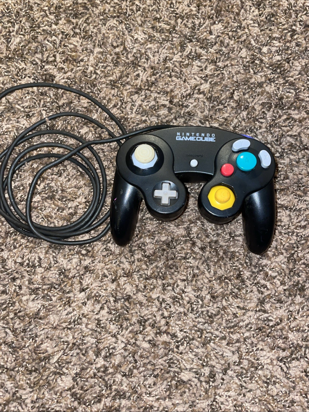 Original Nintendo Gamecube Controller – Black