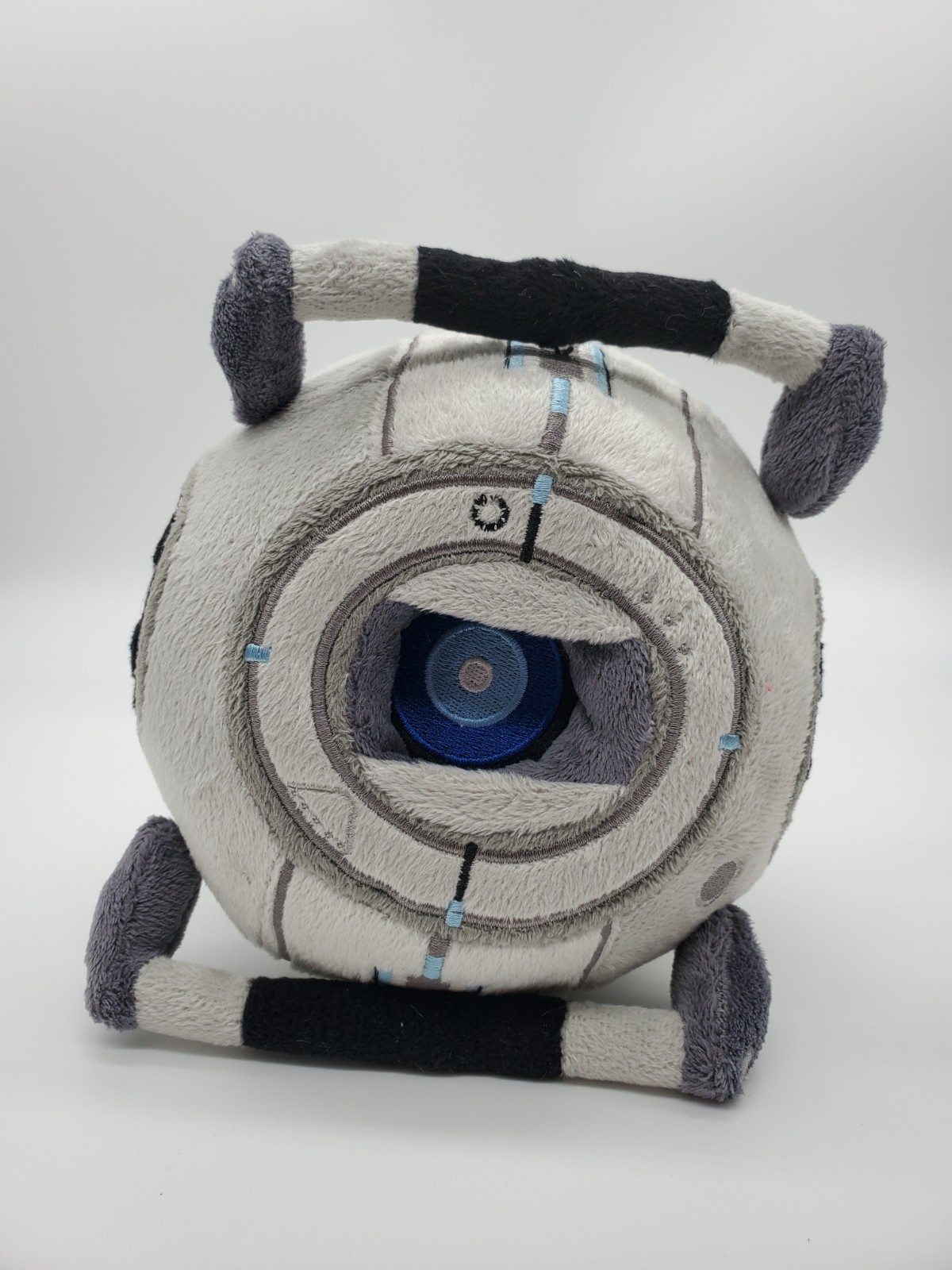 Valve Portal 2 Wheatley Personality Core Plush Official Toy Small 6-7” Some Wear