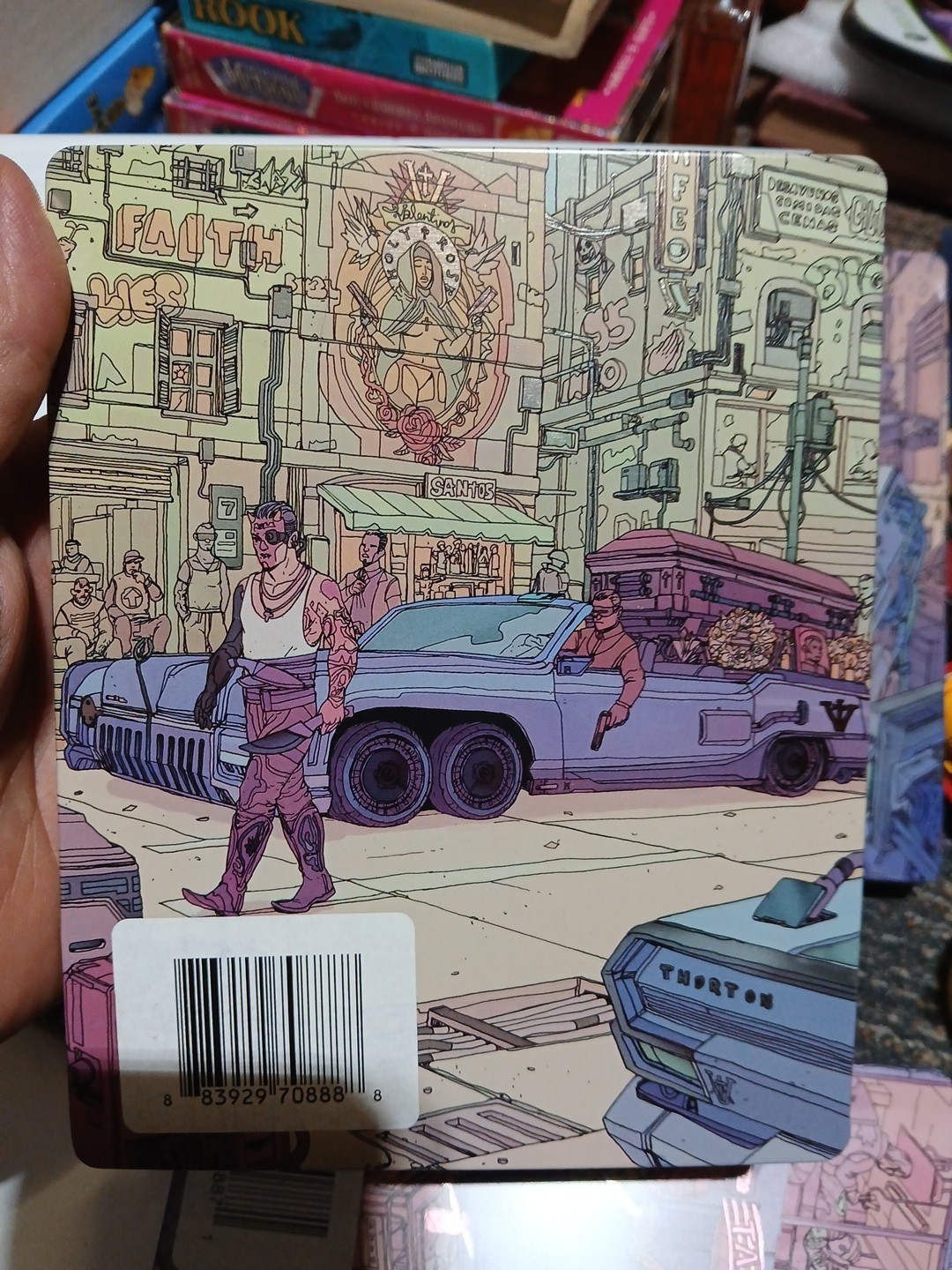 Set Of 3 Steelbook Cases For Cyberpunk 2077 Tyger Claws Valentinos Voodoo Boys