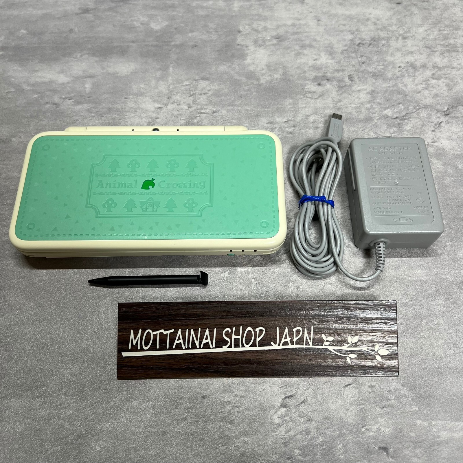 New Nintendo 2DS XL LL Animal Crossing Doubutsu No Mori Console Tested Good!!