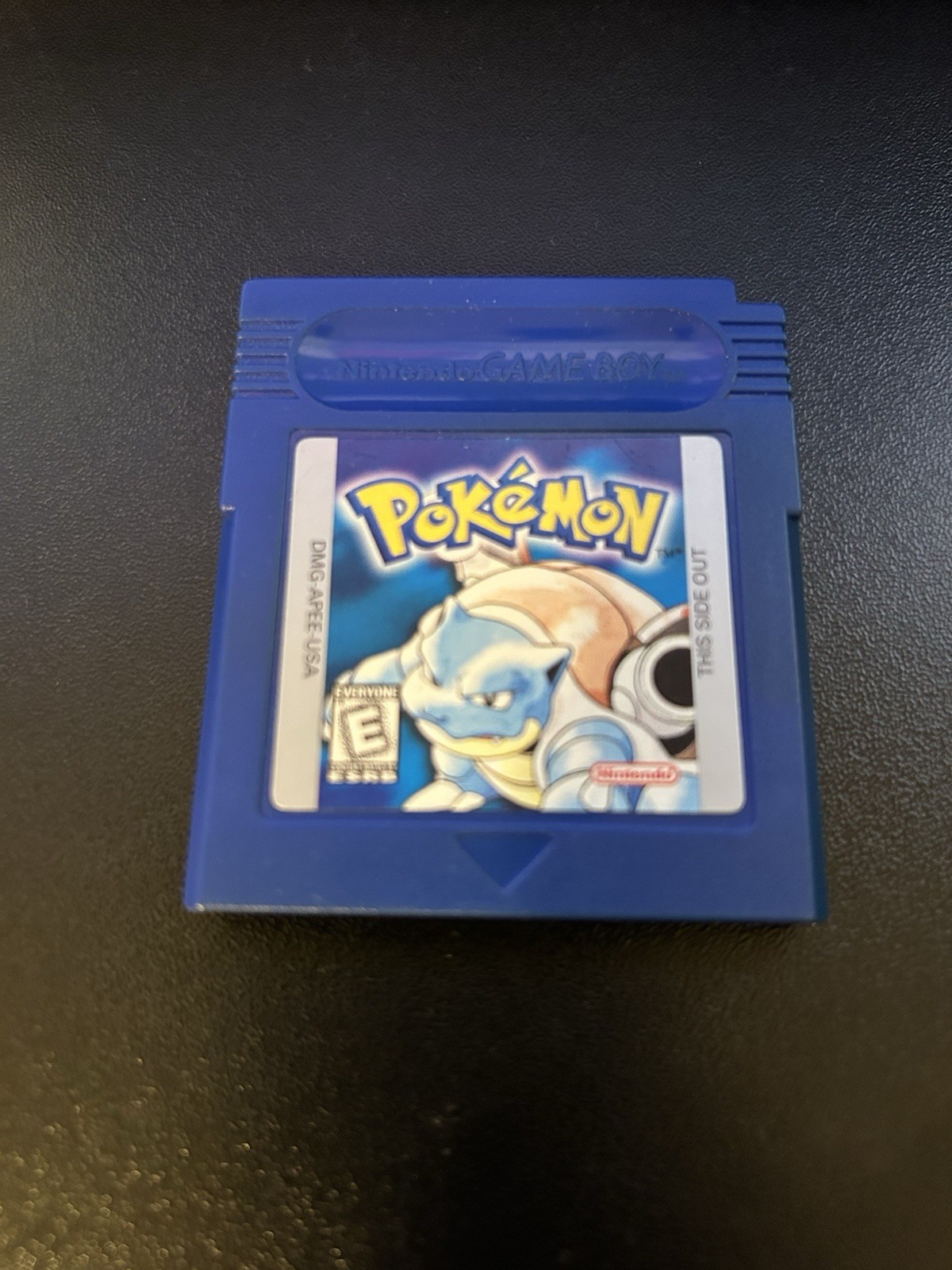 Pokemon: Blue Version – Nintendo Game Boy Cartridge