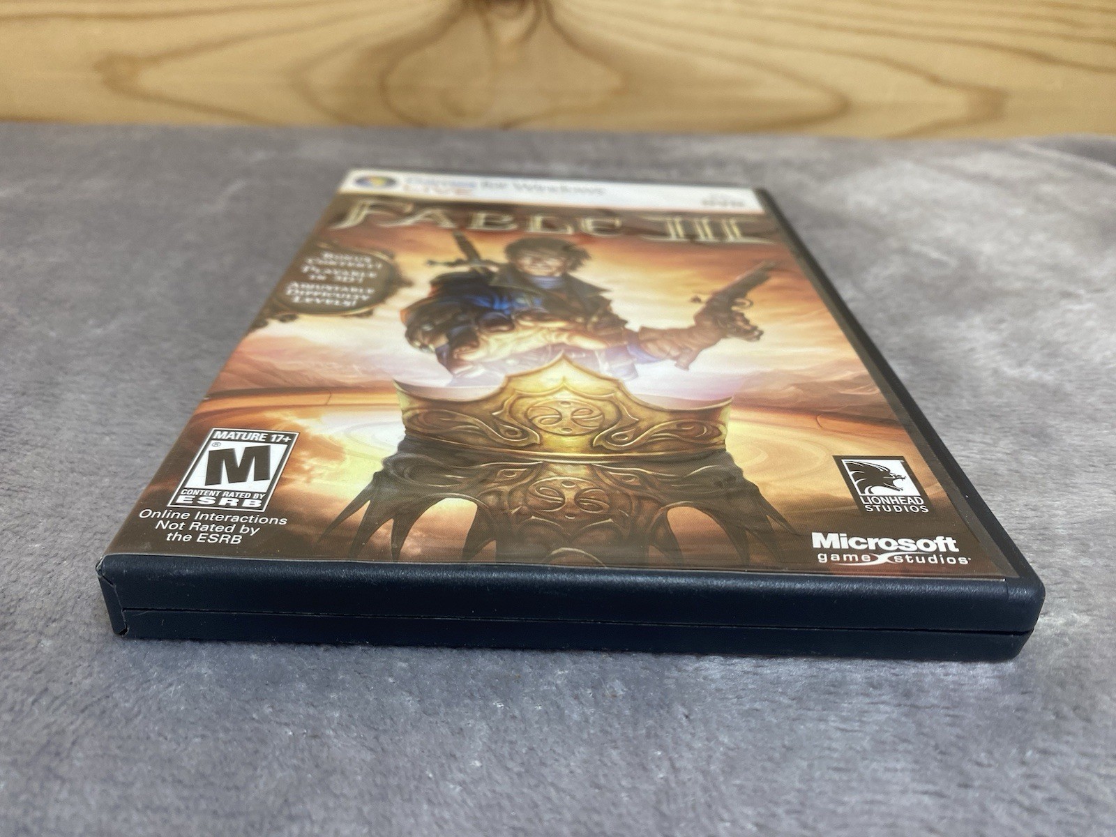 Fable III PC Game For Windows Live 2011 With Inserts