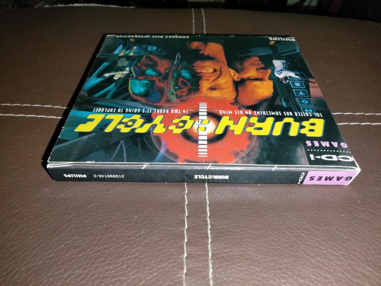 BURN:CYCLE – PHILIPS CD-i – MINT CONDITION!