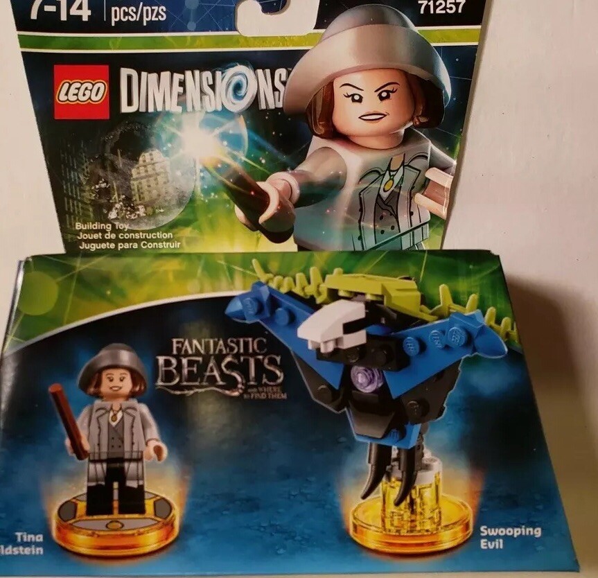 Lego Dimensions 71257 Fantastic Beasts Tina Goldstein Minifigures Game Lot