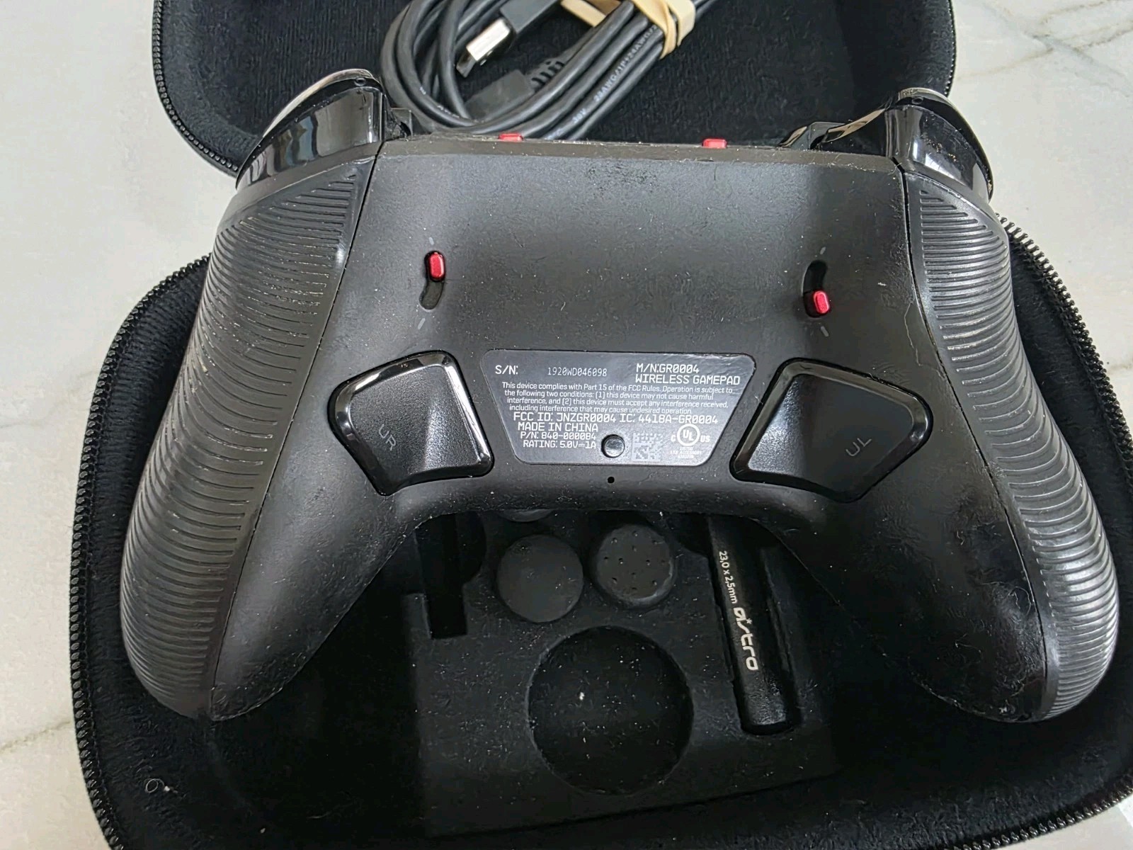 Astro C40TR Gaming Controller, Tested Works With Hard Case Game tested Working