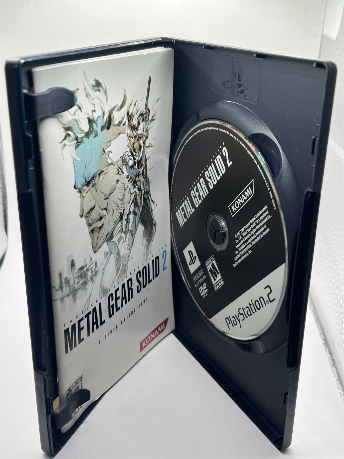 Metal Gear Solid 2 From The Essential Collection PlayStation 2 PS2 CIB Complete